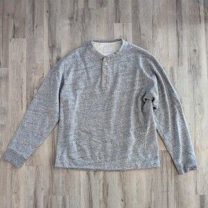 3/$20 Abercrombie Pullover with Buttons, Size Large